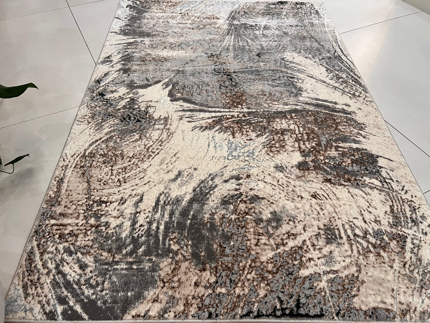 Color-Changing Polyester Viscose Blend Area Rug | Style# BIV 606 - Flat Weave Rug
