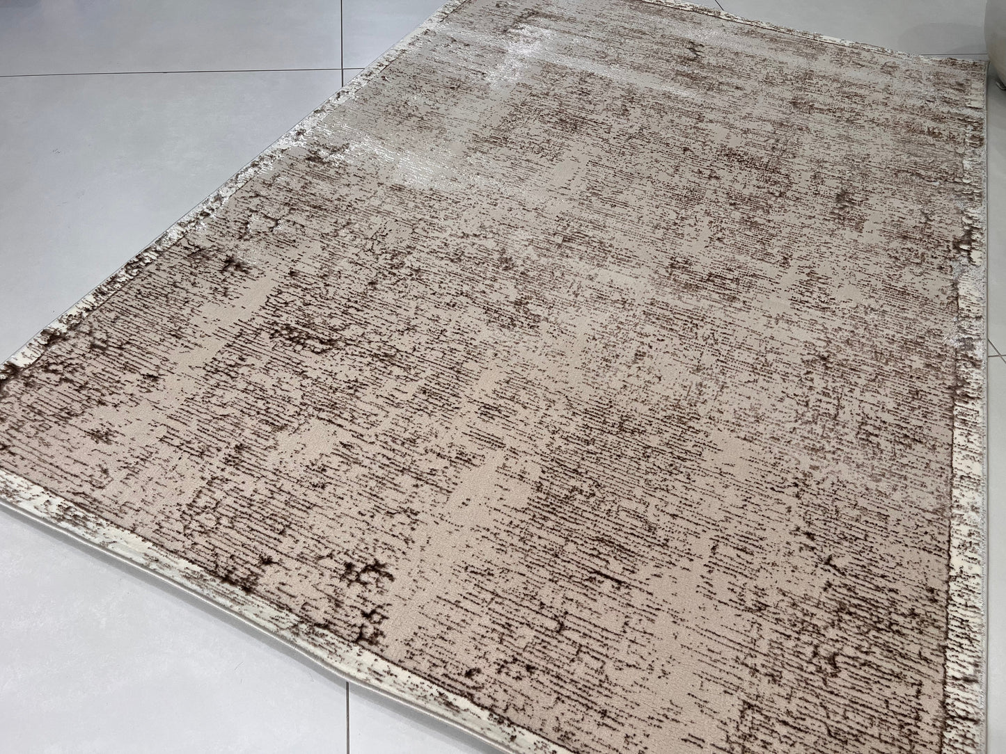 Color-Changing Polyester Viscose Blend Area Rug | Style# BIV 609 - Flat Weave Rug