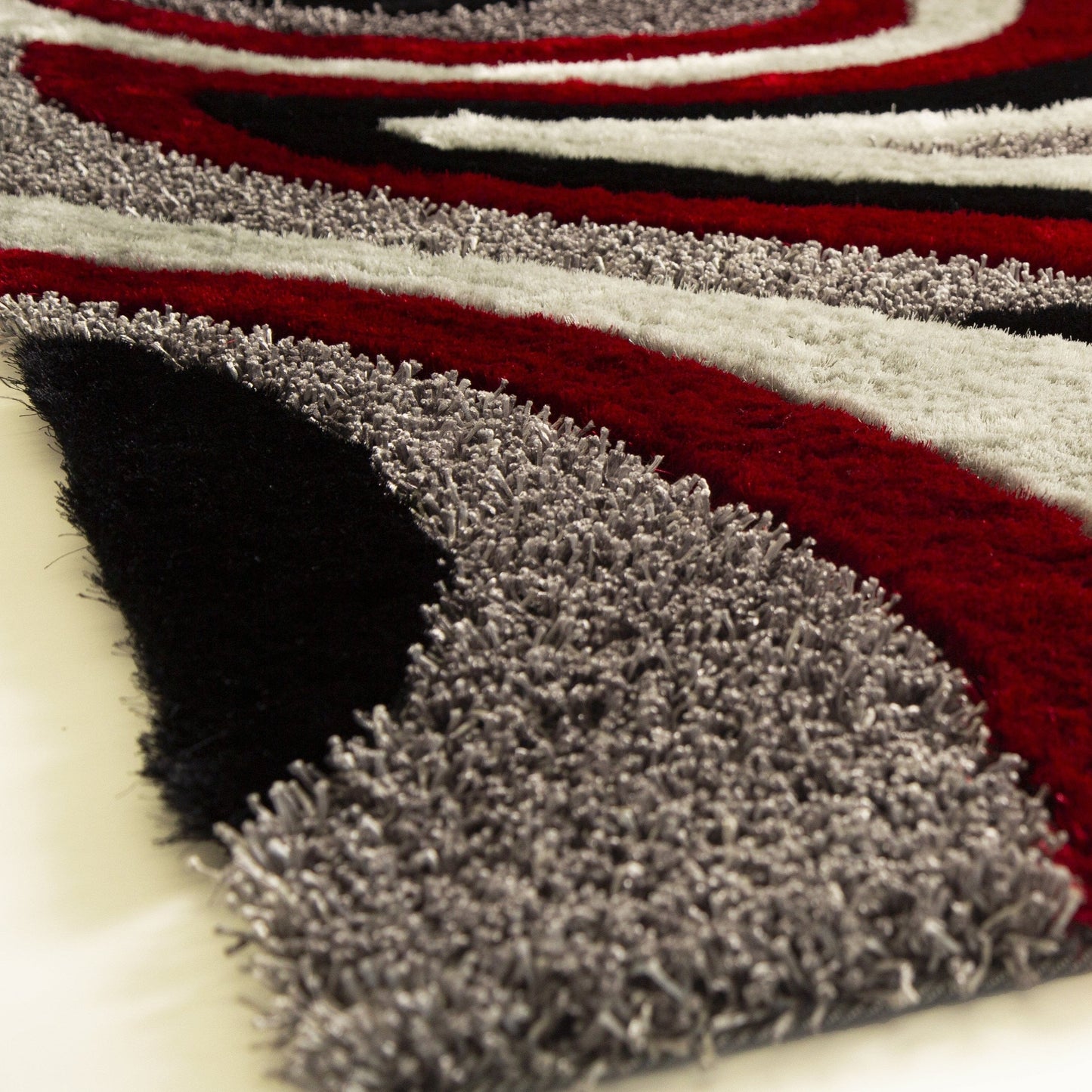 Beautiful Shag Soft Shiny Plush Design Area Rug/ Carpet