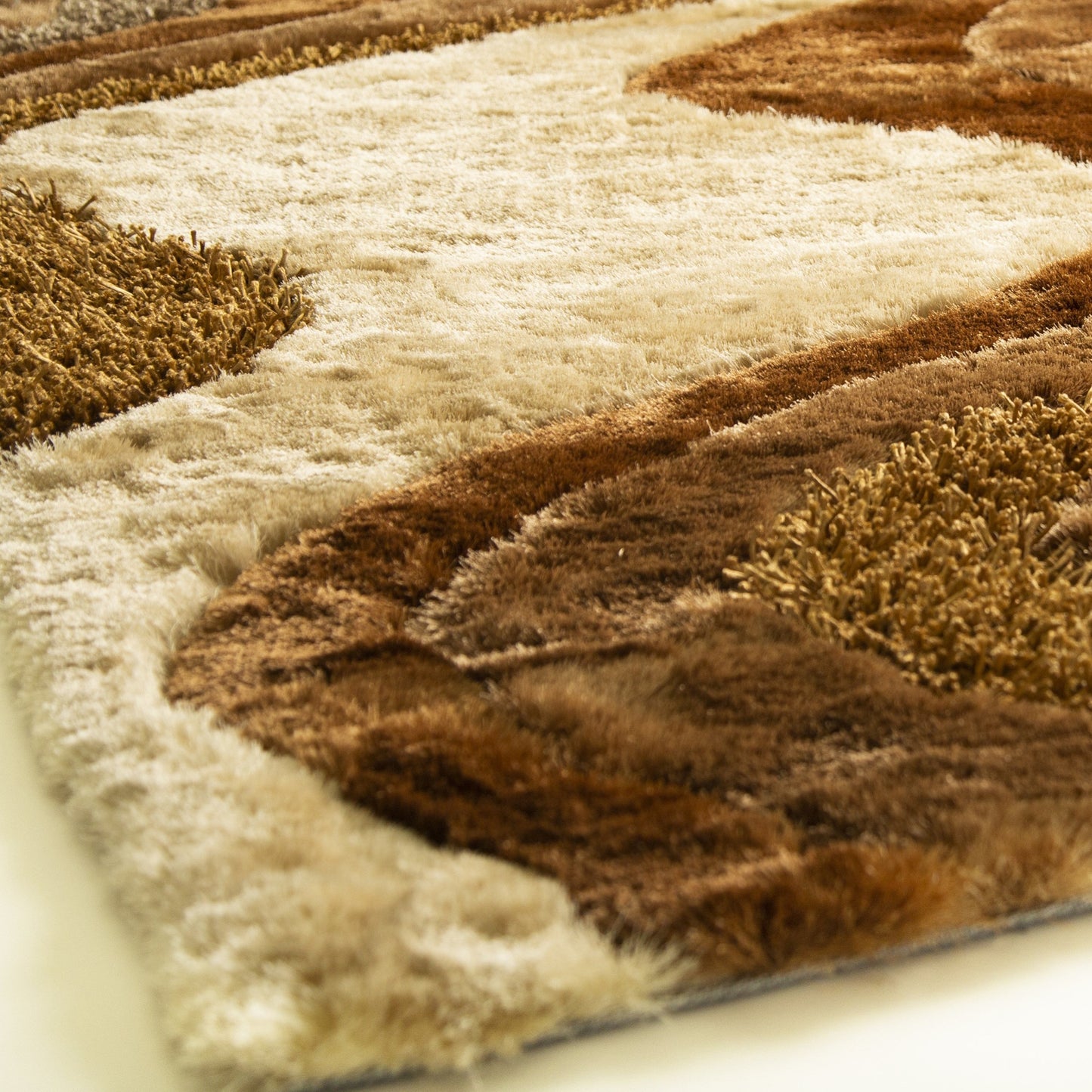 Luxury Shag Viscose Shiny Design Plush Area Rug/ Carpet