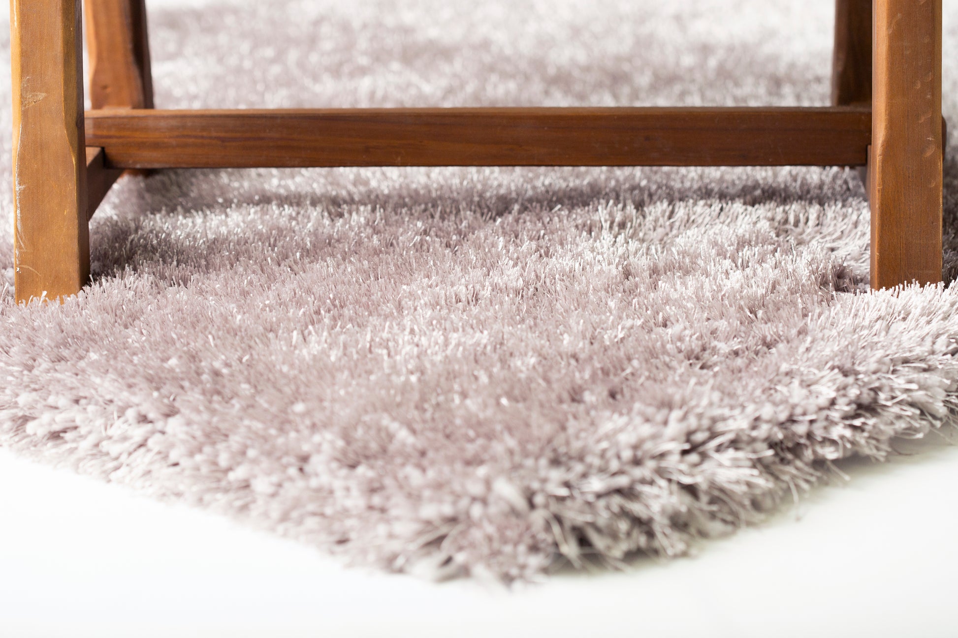 Plush Fluffy Soft Shinny Multi Textural Silver Shag Area Rug/Carpet
