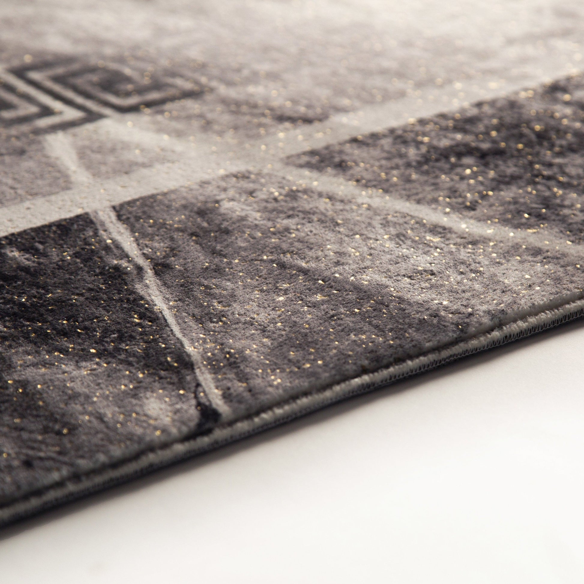 Ultra-soft Cozy Abstract Shimmery Foil Illuminating Rug/Carpet , high-quality and extra comfort