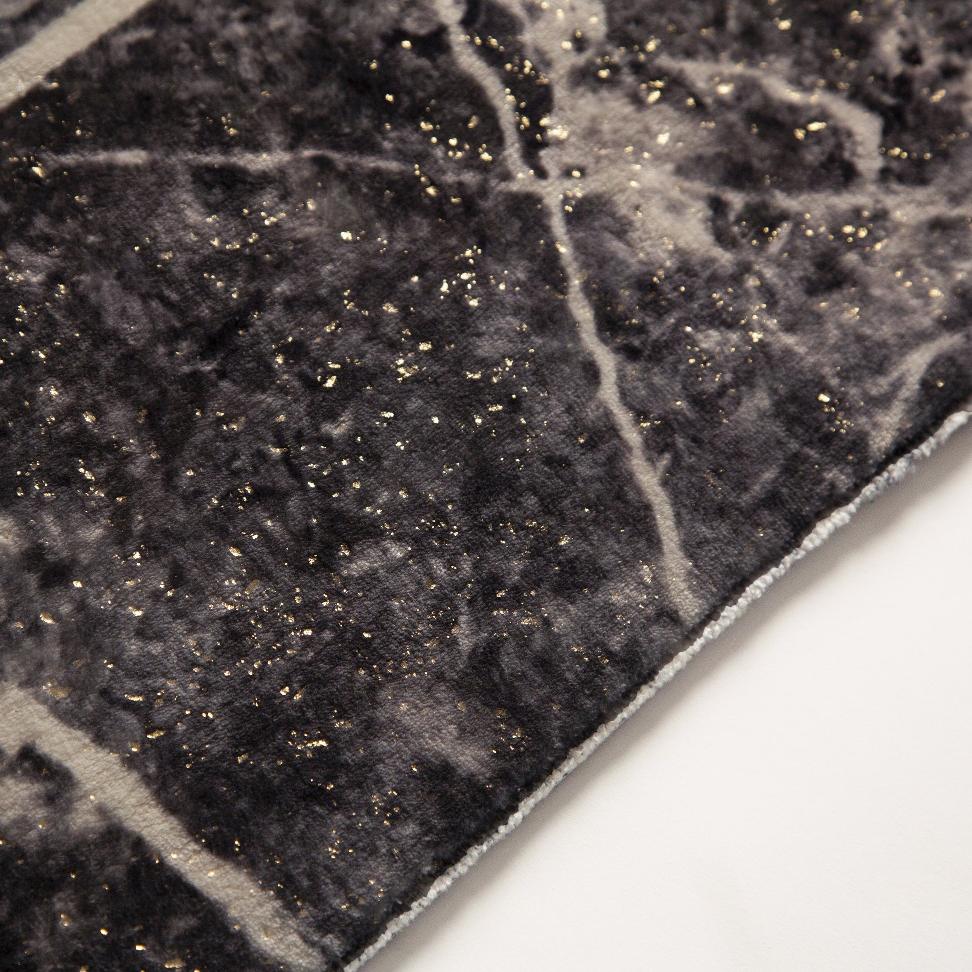 Ultra-soft Cozy Abstract Shimmery Foil Illuminating Rug/Carpet , high-quality and extra comfort