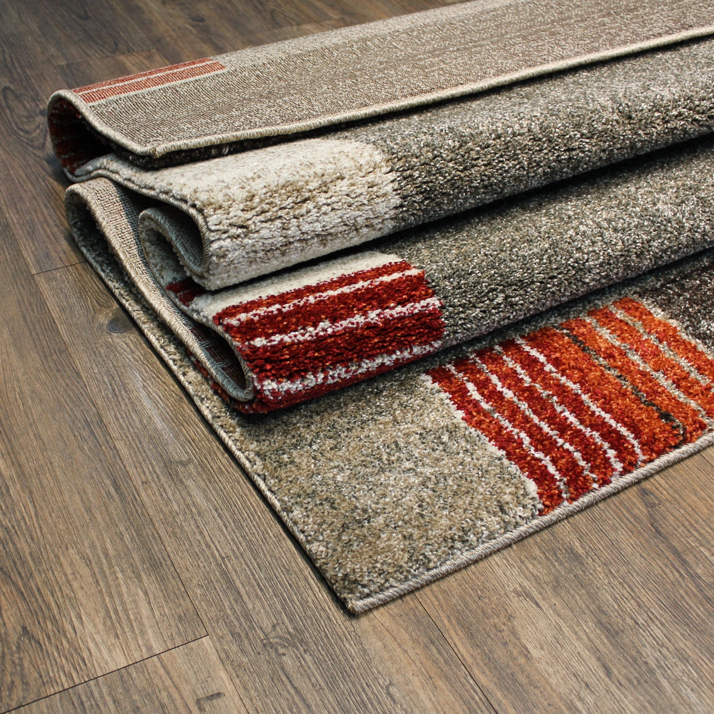 Heavy Durable Plush Appx. 1" Luxury Pile Alonzo AL 211 Area Rug by Rug Factory Plus