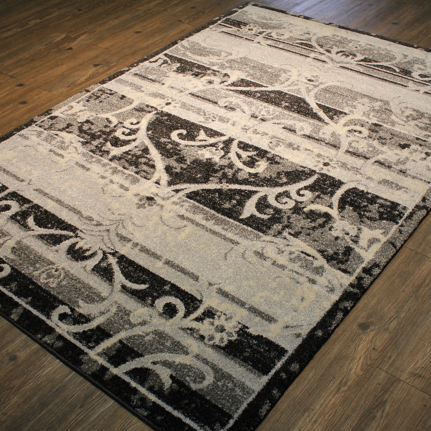 Heavy Durable Plush Appx. 1" Luxury Pile Alonzo AL 215 Area Rug by Rug Factory Plus