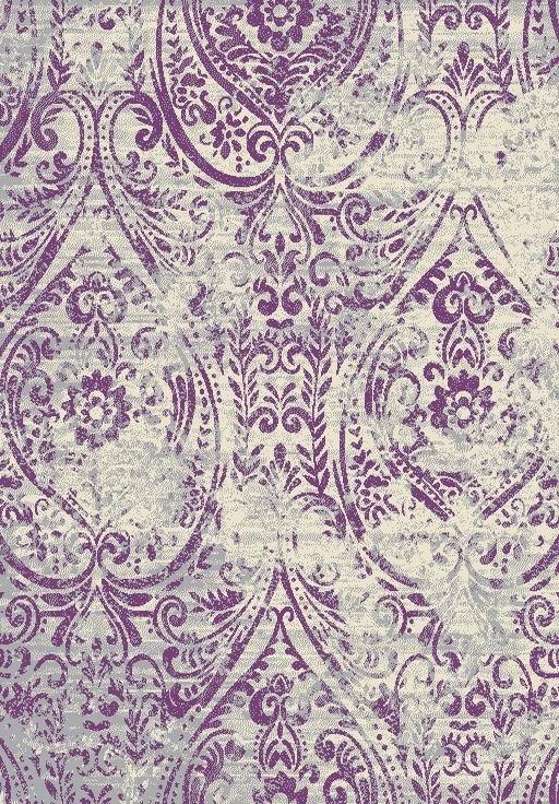 Plush Paisley Design Faded Area Rug/ Carpet
