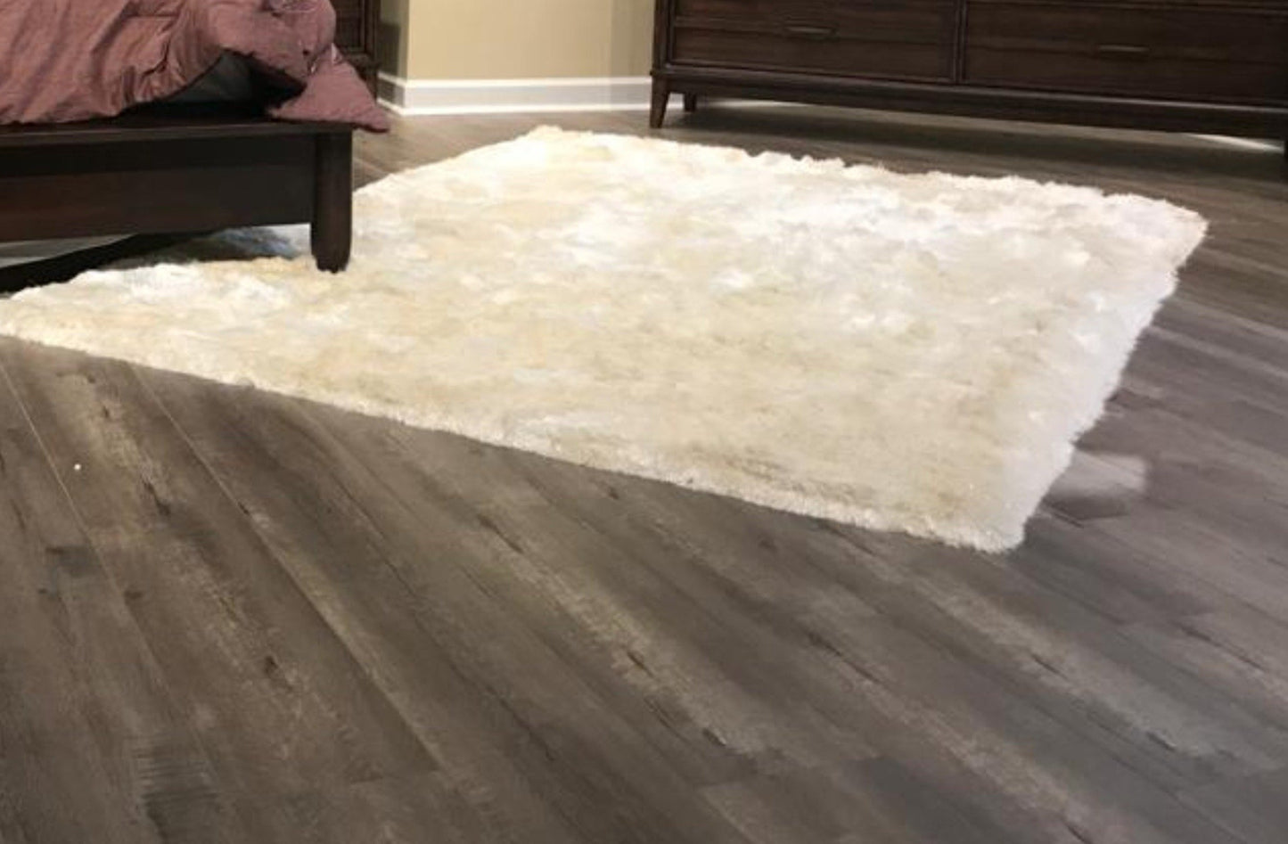 Shiny Glow Soft Plush Fluffy Shag Area Rug/Carpet