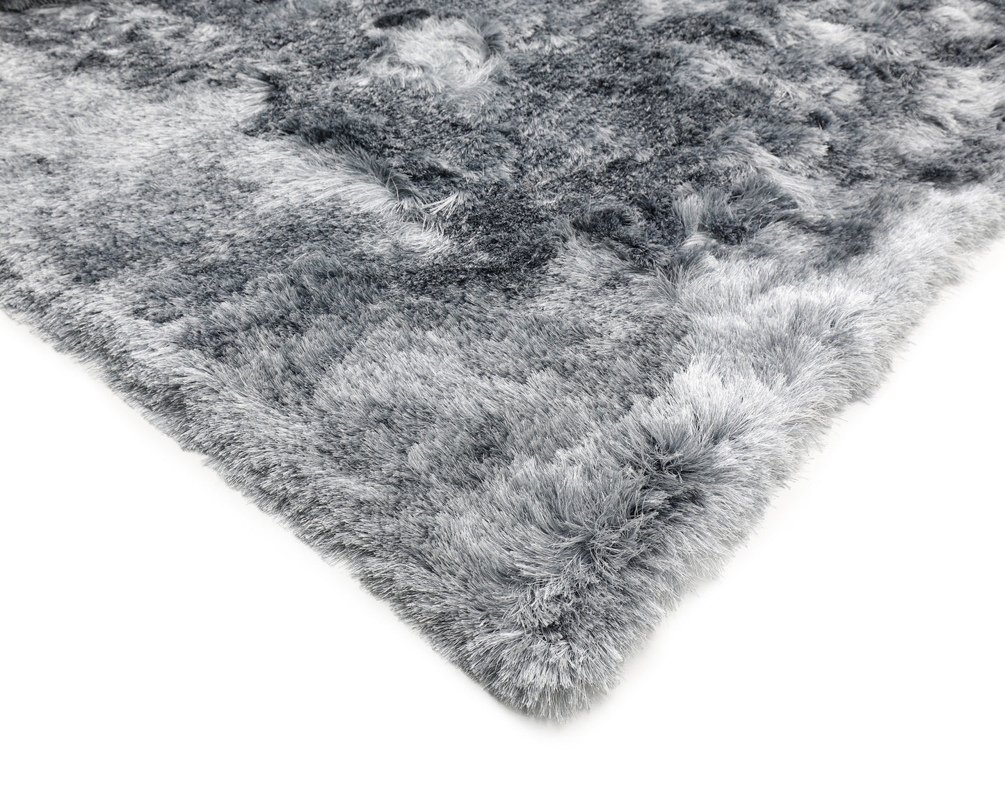 Brisa Shag Solid & Two Tone Ashly Blue