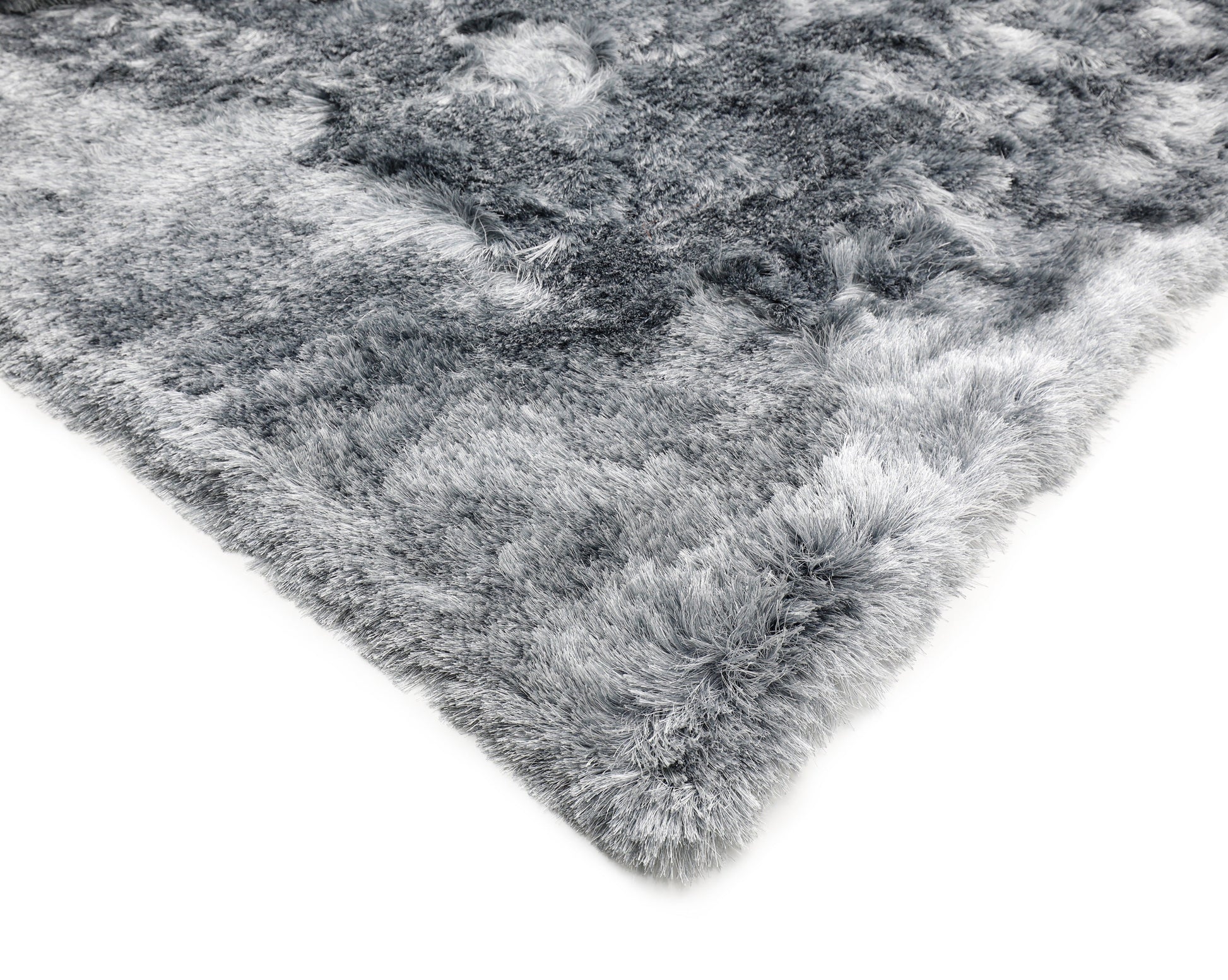 Brisa Shag Solid & Two Tone Ashly Blue