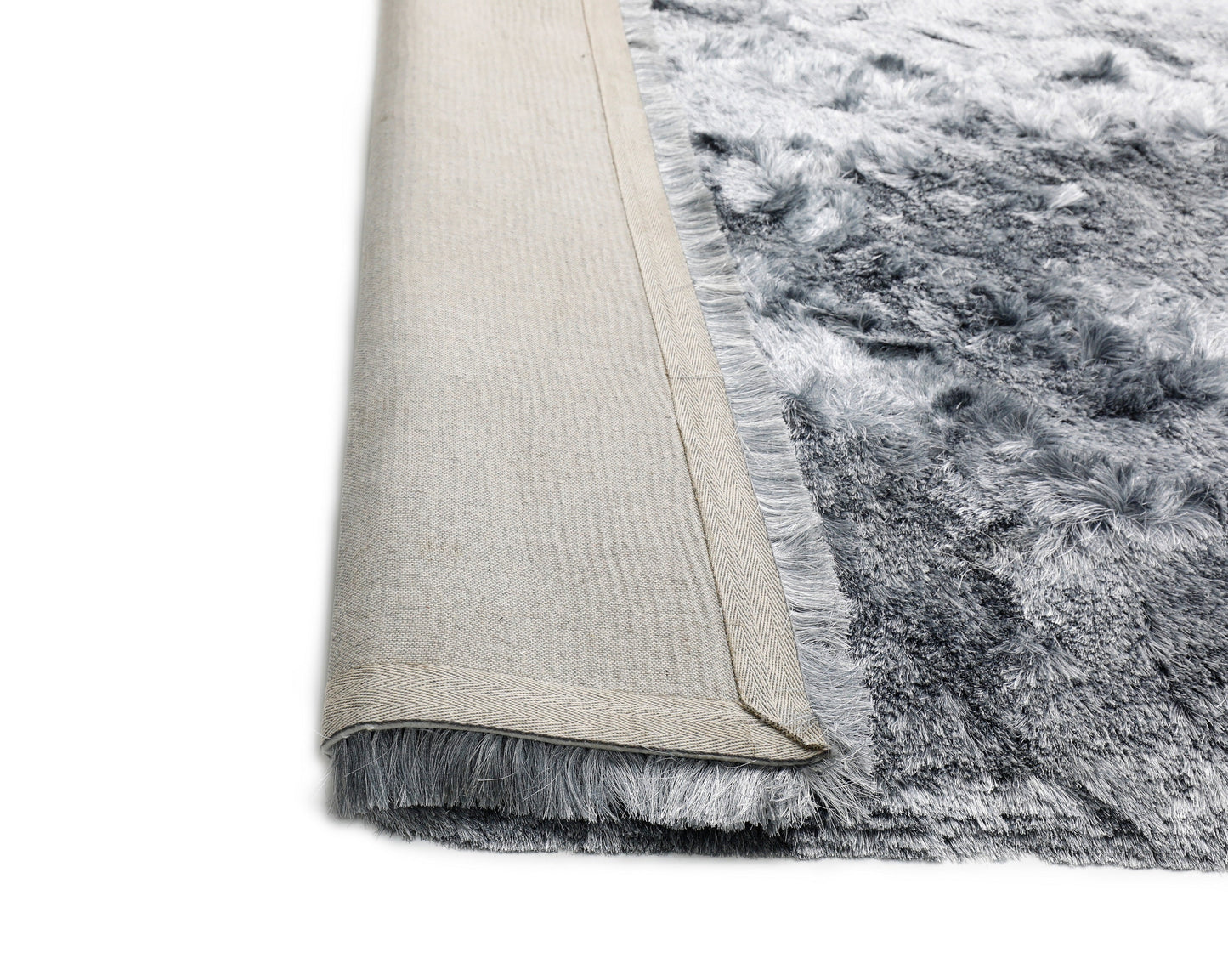 Brisa Shag Solid & Two Tone Ashly Blue