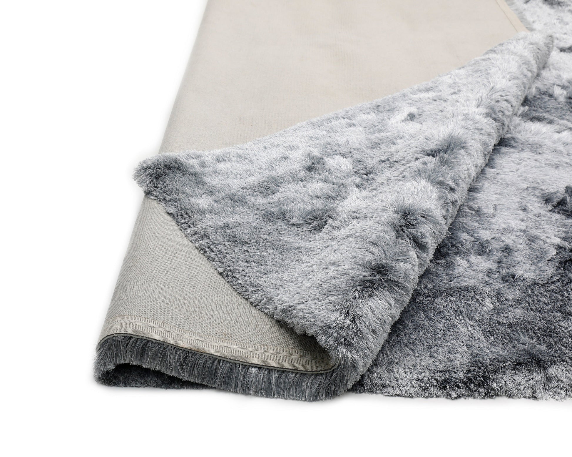 Brisa Shag Solid & Two Tone Ashly Blue