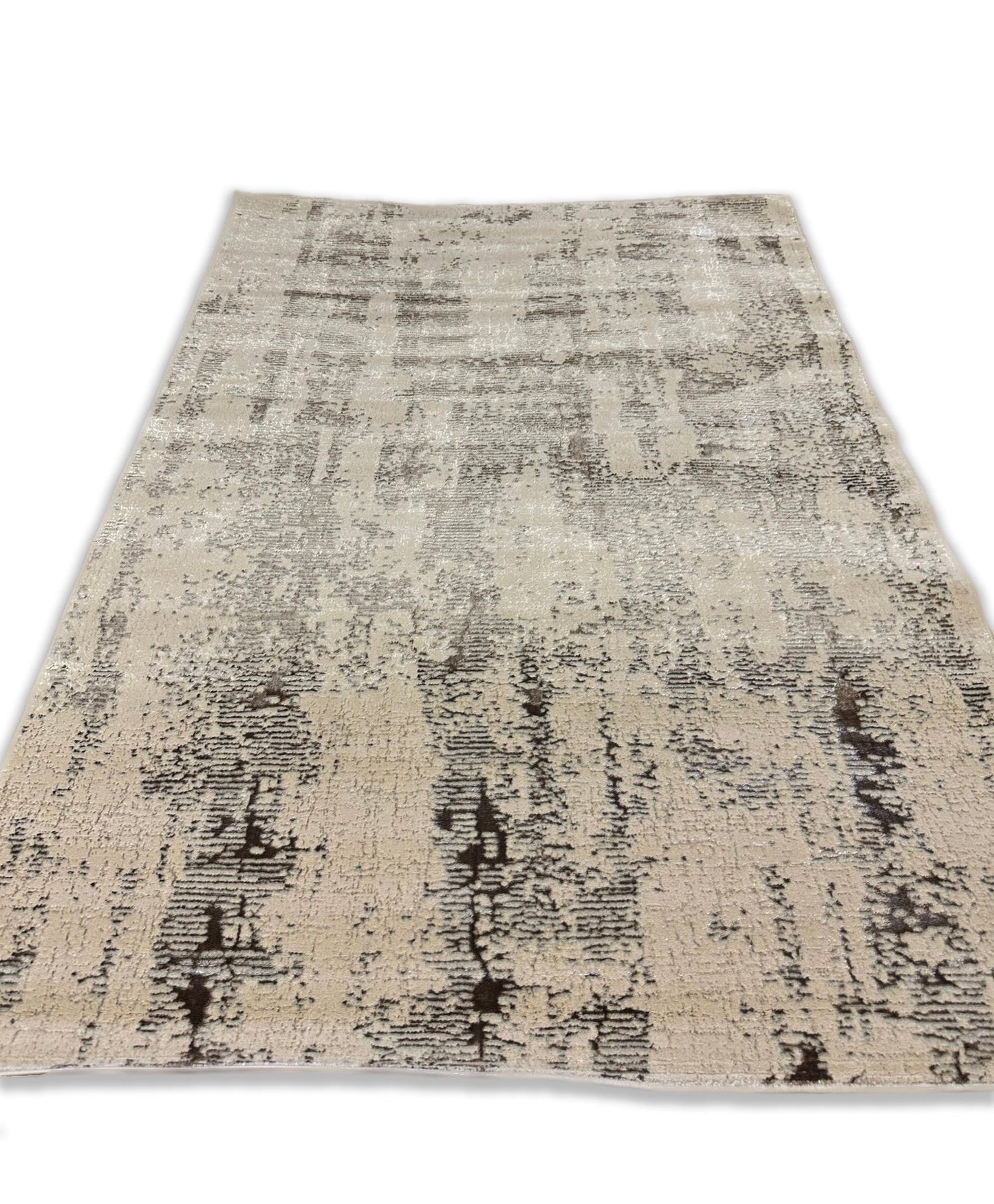 Color-Changing Polyester Viscose Blend Area Rug | Style# BIV 607 - Flat Weave Rug