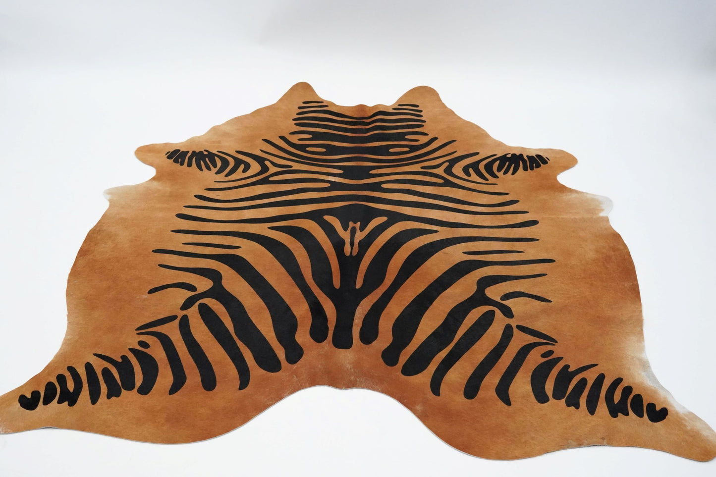 Real Brazilian Zebra Printed Cowhide