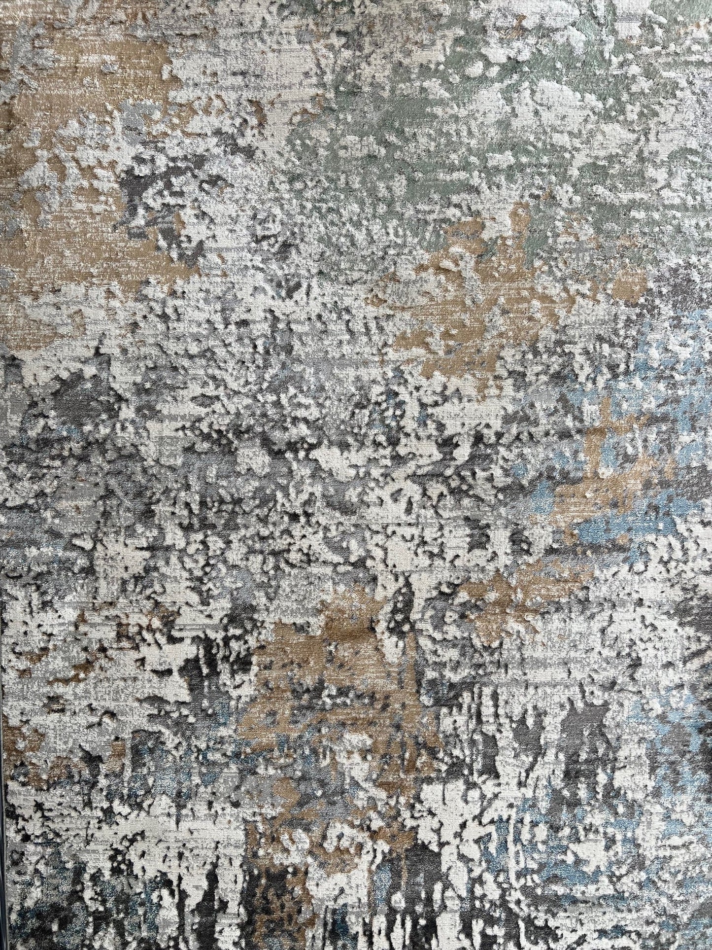 Dynamic Color-Shifting Foldable Flat Weave Area Rug for Stylish Interiors