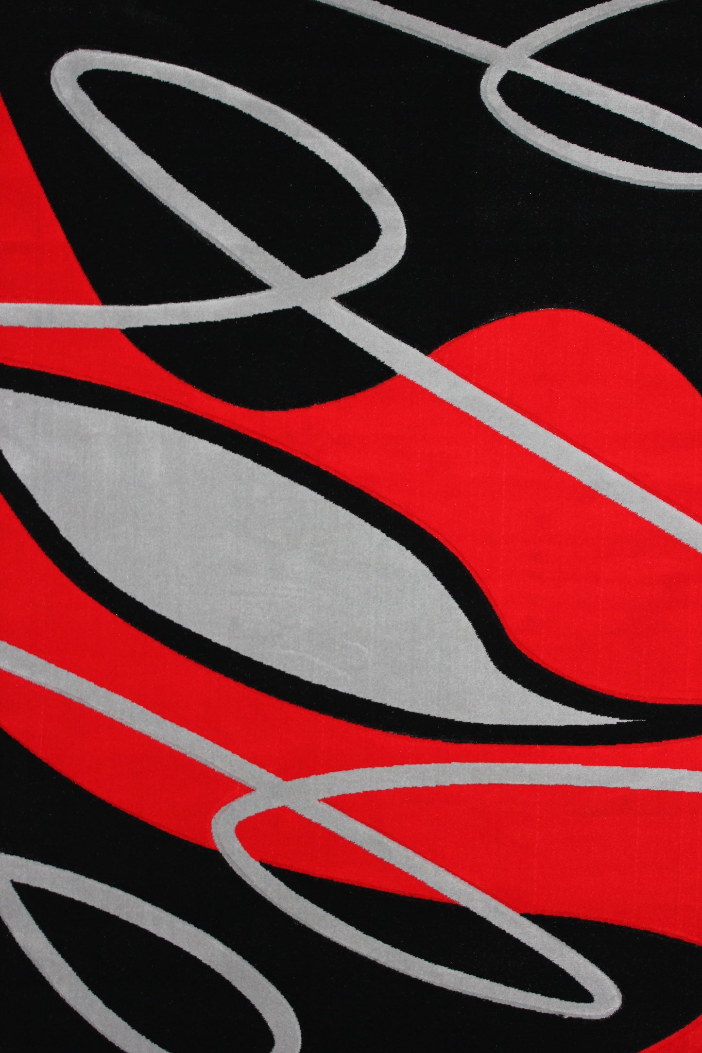 Soft Cozy 3D Look Lines Design Area Rug/ Carpet