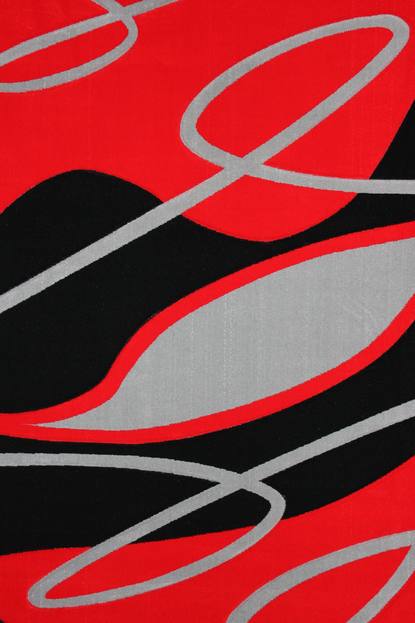 Soft Cozy 3D Look Lines Design Area Rug/ Carpet