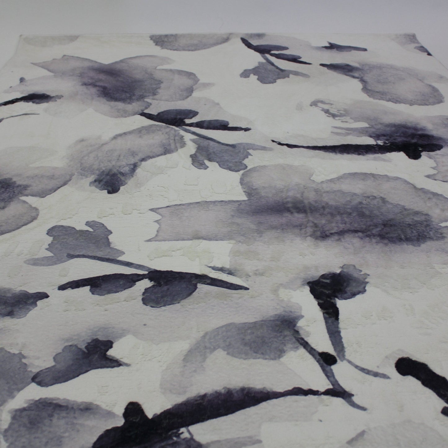 Floral Soft Print Cozy Faux Fur Carpet/Area Rug