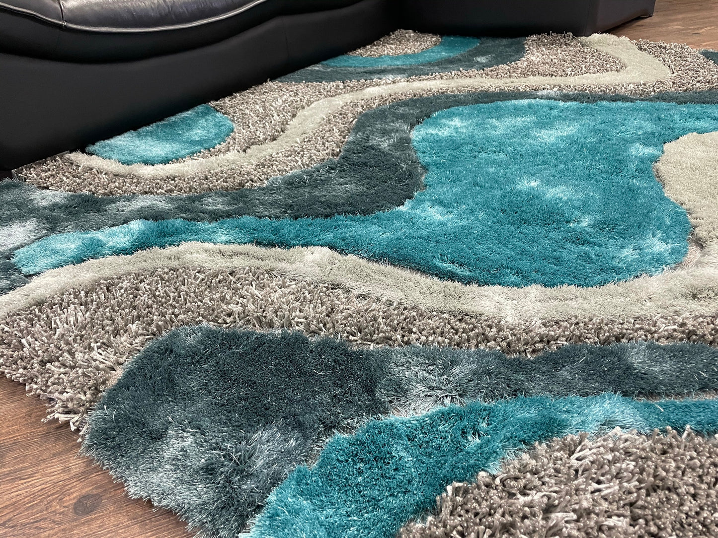 Luxury Shag Viscose Shiny Design Plush Area Rug/ Carpet - S.V.D DESIGN 29.