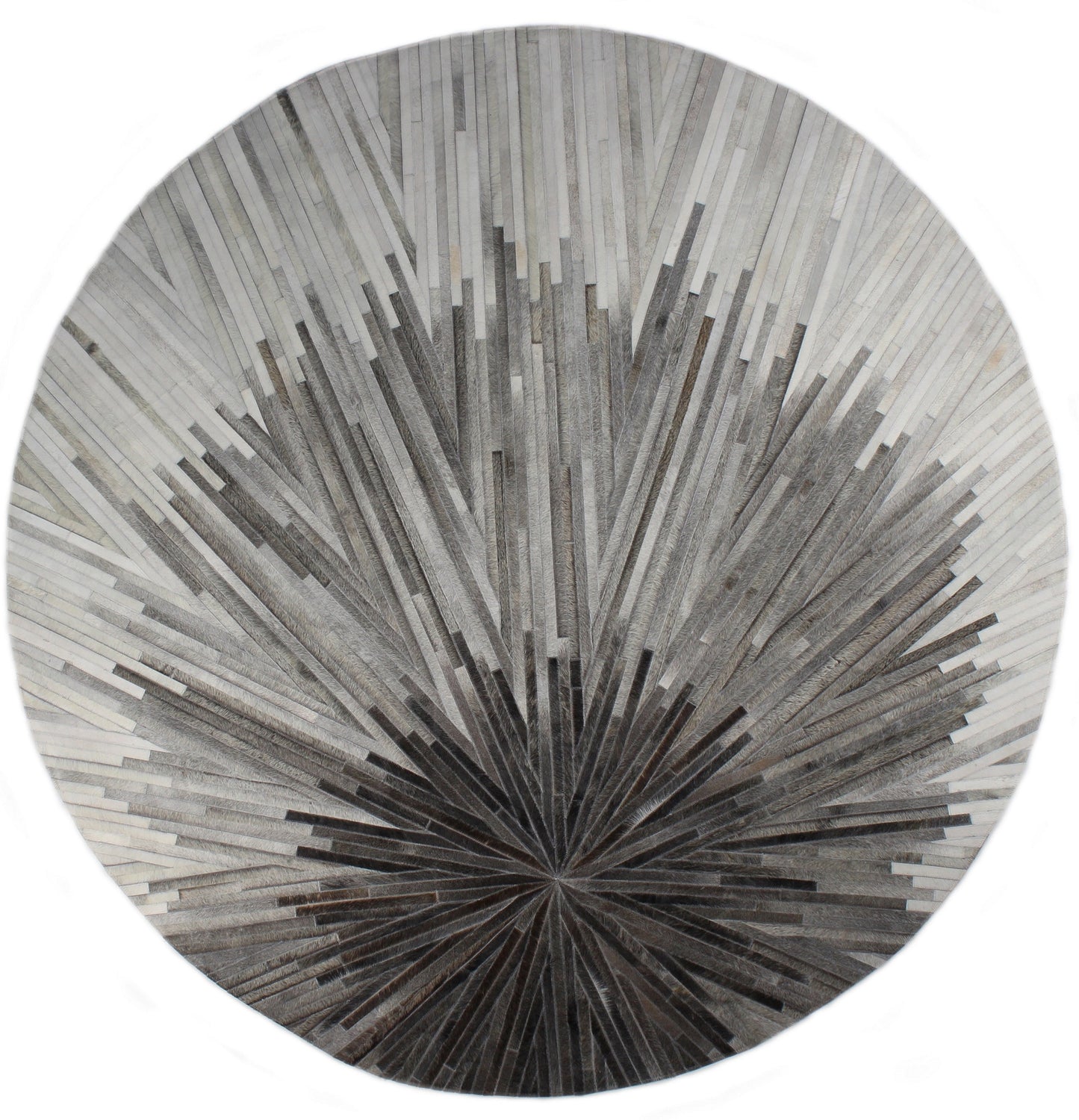 Handmade Abstract Patchwork Cowhide Area Rug PCH205