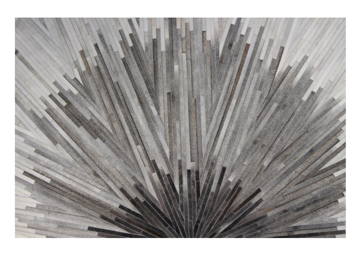 Handmade Abstract Patchwork Cowhide Area Rug PCH205