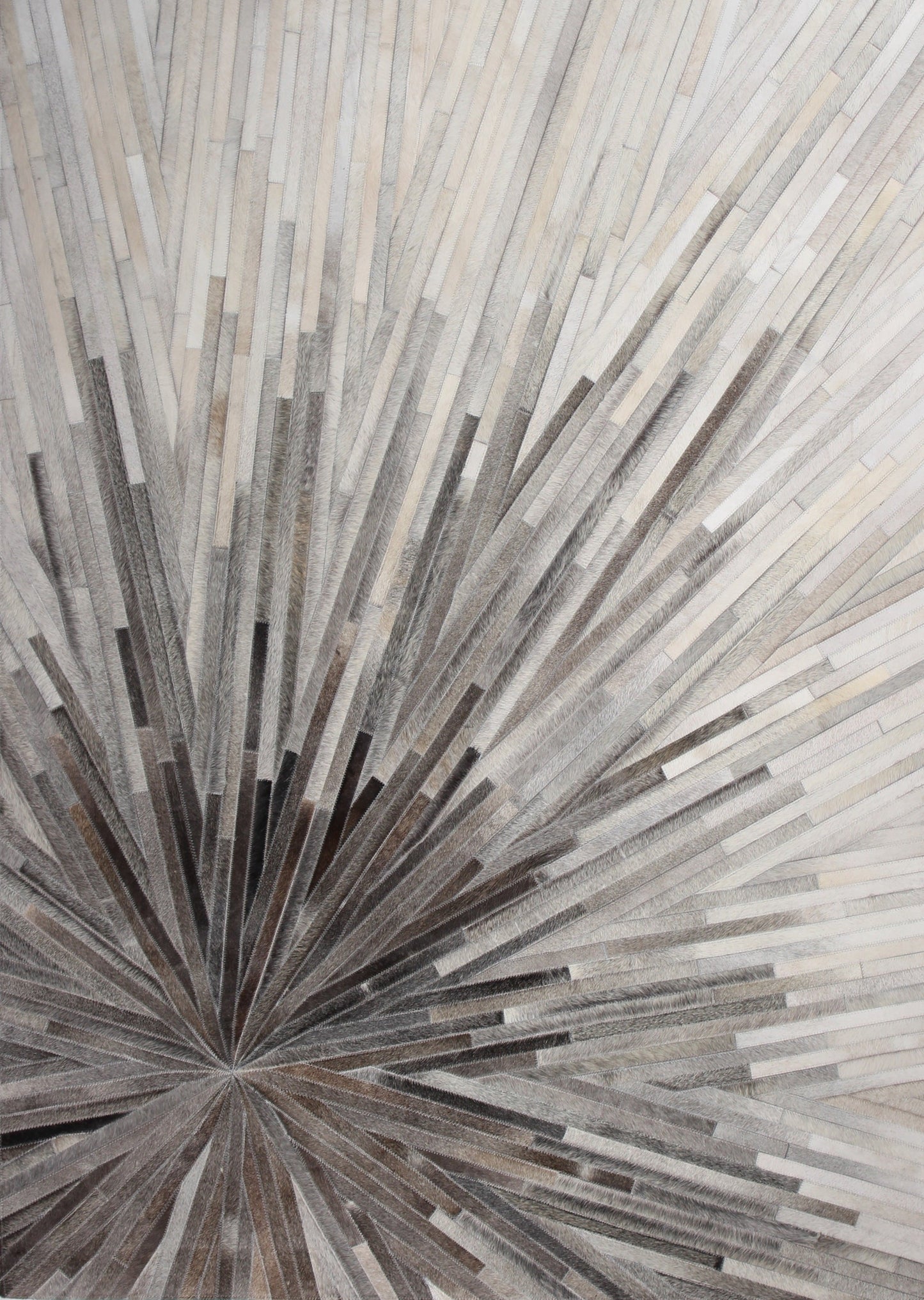 Handmade Abstract Patchwork Cowhide Area Rug PCH205