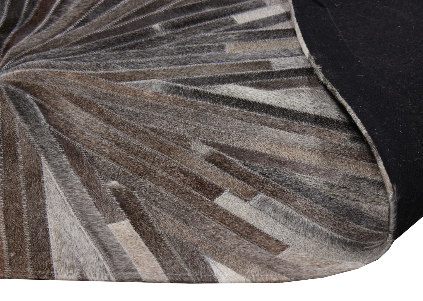 Handmade Abstract Patchwork Cowhide Area Rug PCH205