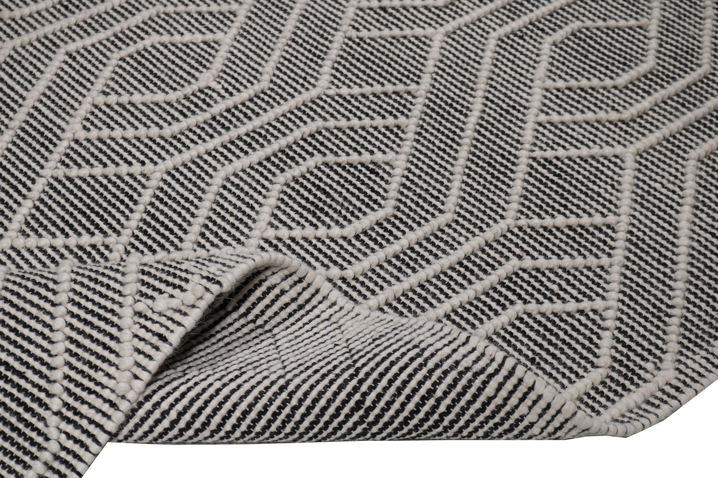 hand made hand knotted natural color beige mocha bohemian one of a kind textured raised rug