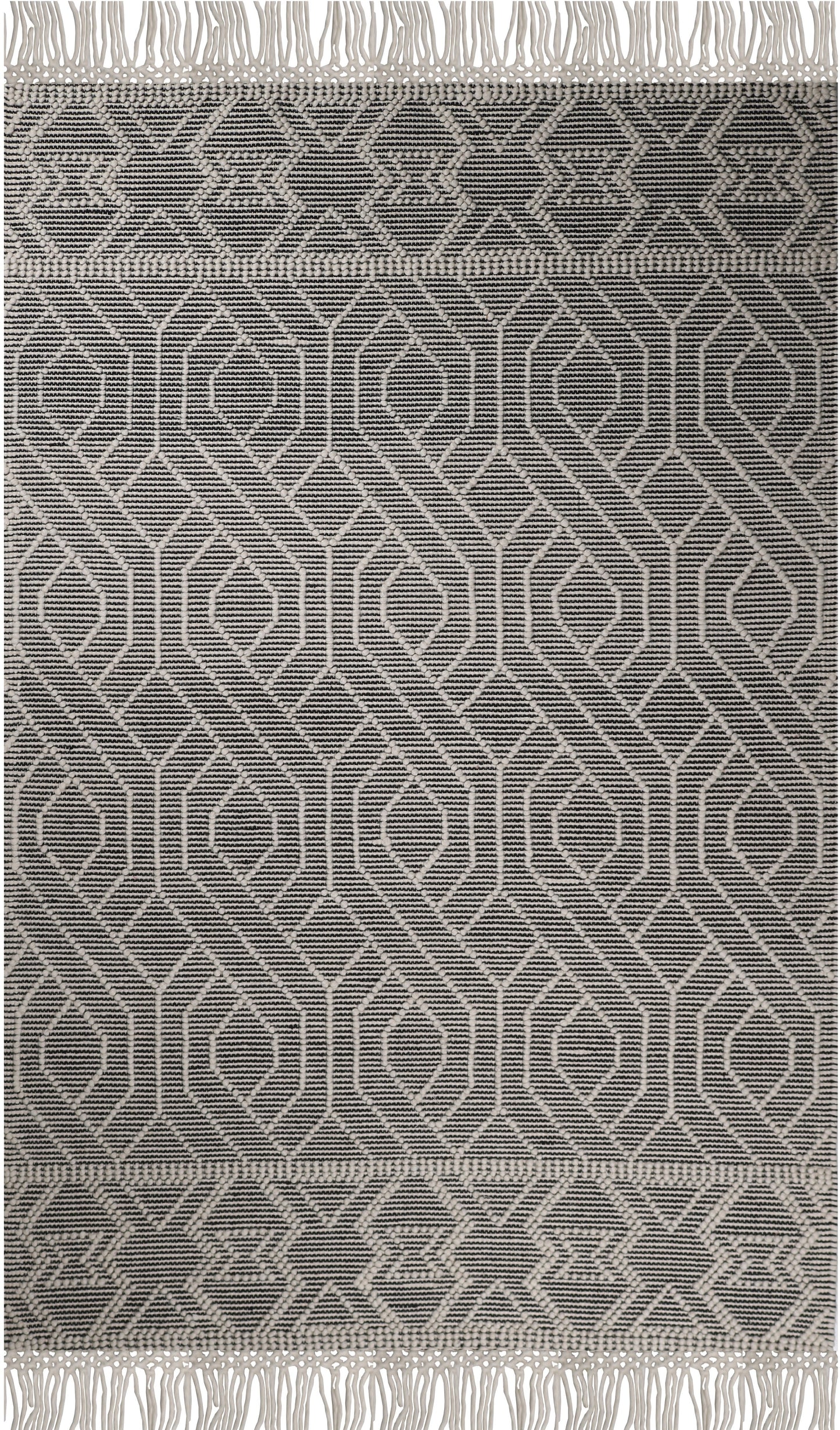 hand made hand knotted natural color beige mocha bohemian one of a kind textured raised rug