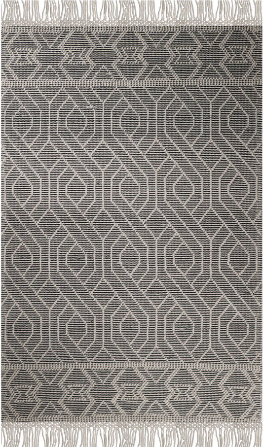 hand made hand knotted natural color beige mocha bohemian one of a kind textured raised rug