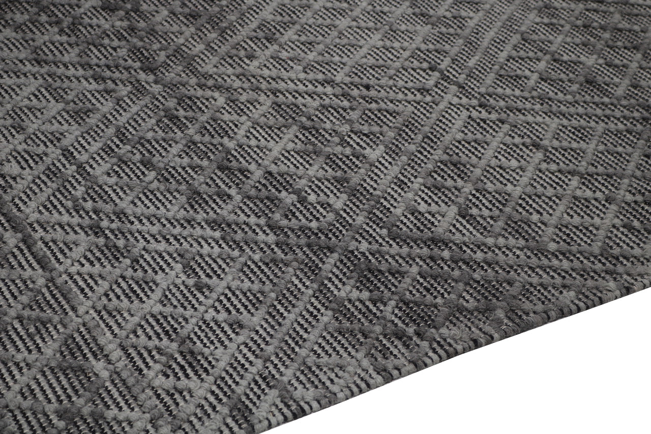 hand made hand knotted natural color beige mocha bohemian one of a kind textured raised rug