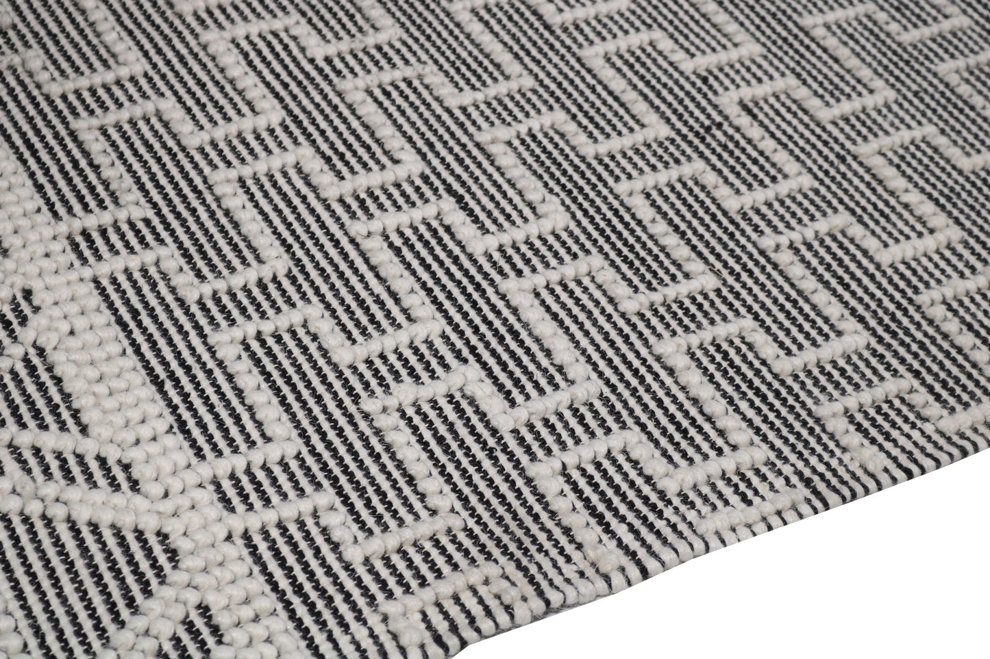 hand made hand knotted natural color beige mocha bohemian one of a kind textured raised rug