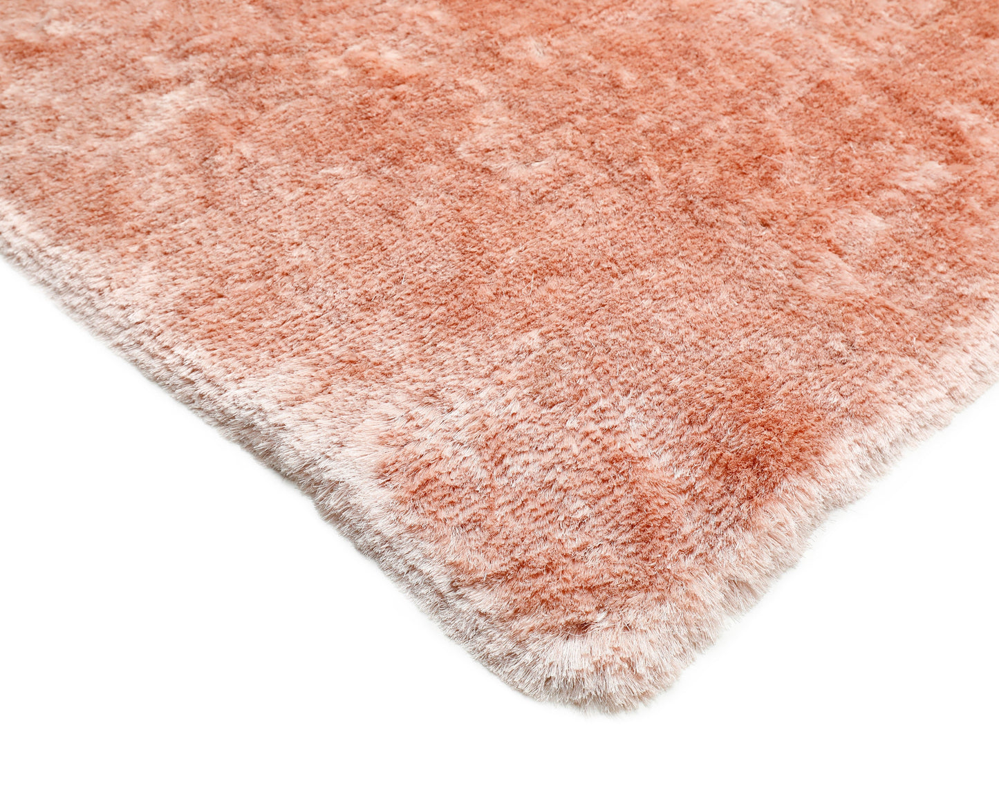 Brisa Shag Solid & Two Tone Powder Pink