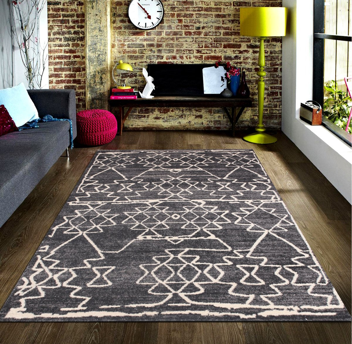 Power Loomed Soft Toile Design Tara 310 Area Rug by Rug Factory Plus