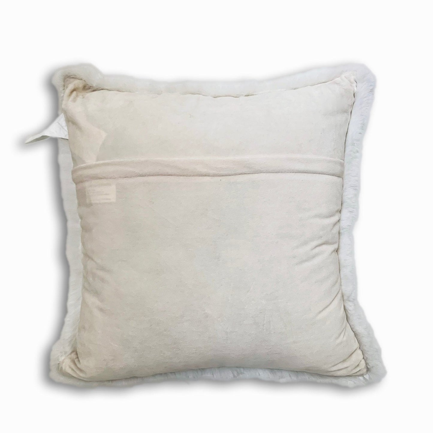 Soft Cozy Fuzzy Faux Fur Throw Pillow