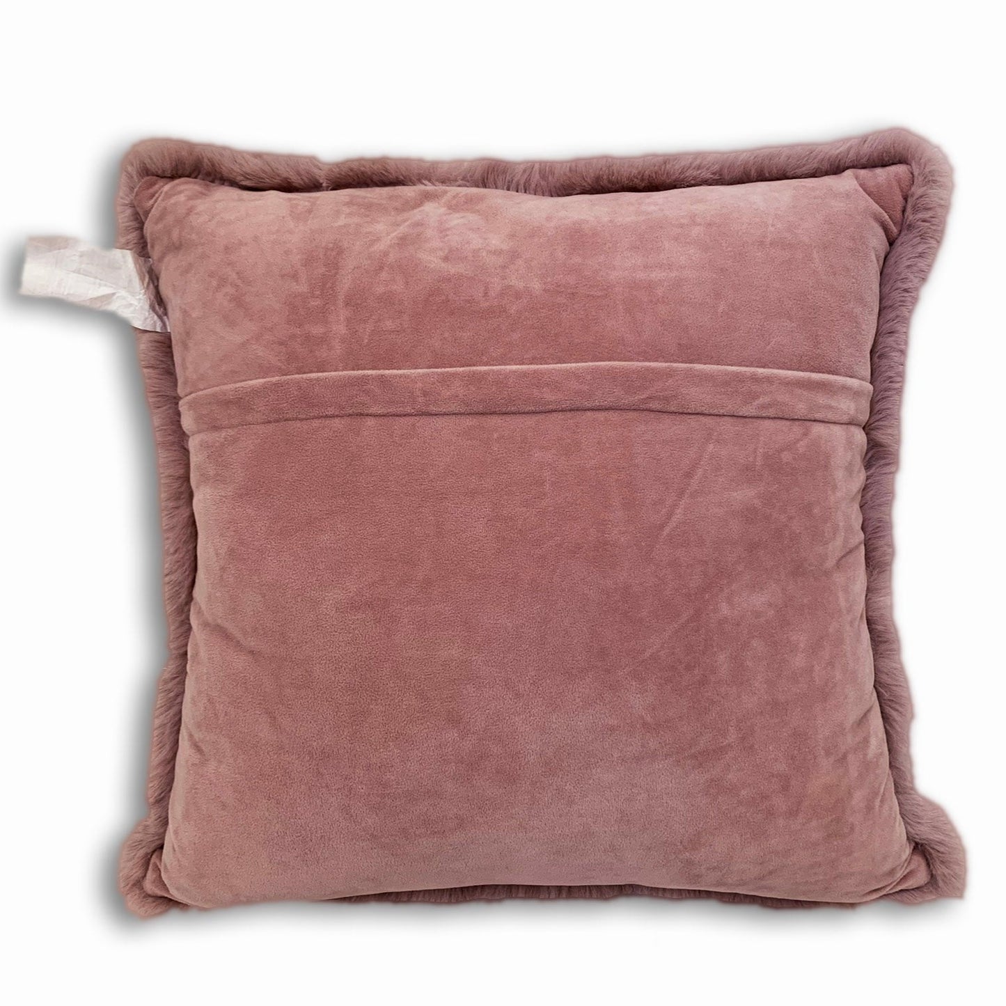 Soft Cozy Fuzzy Faux Fur Throw Pillow