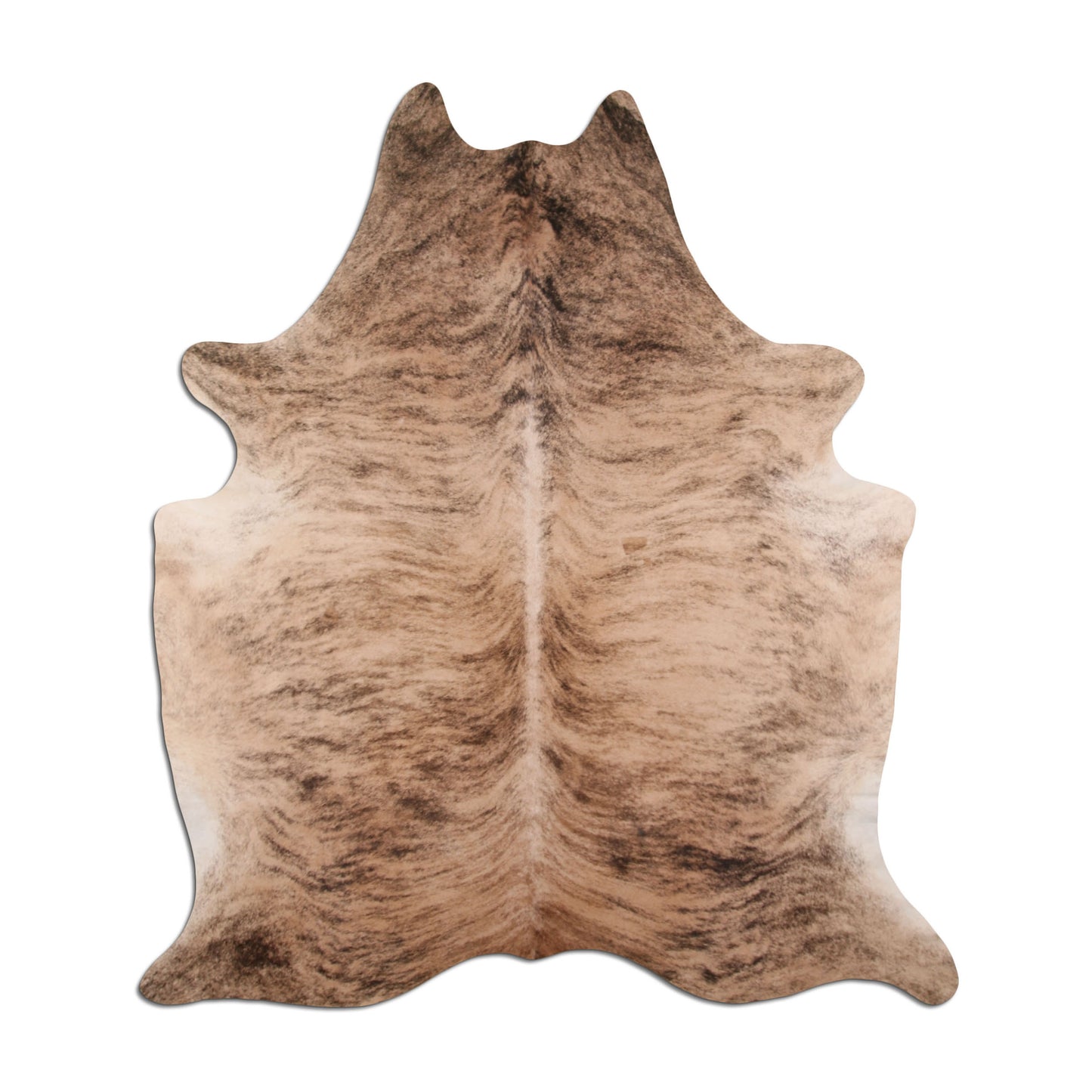 Real Brazilian Leather Cowhide Light Brindle