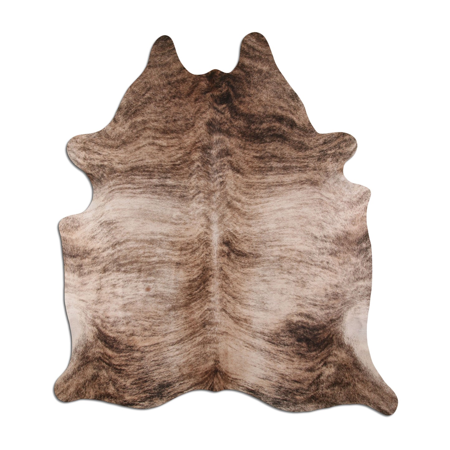 Real Brazilian Leather Cowhide Light Brindle