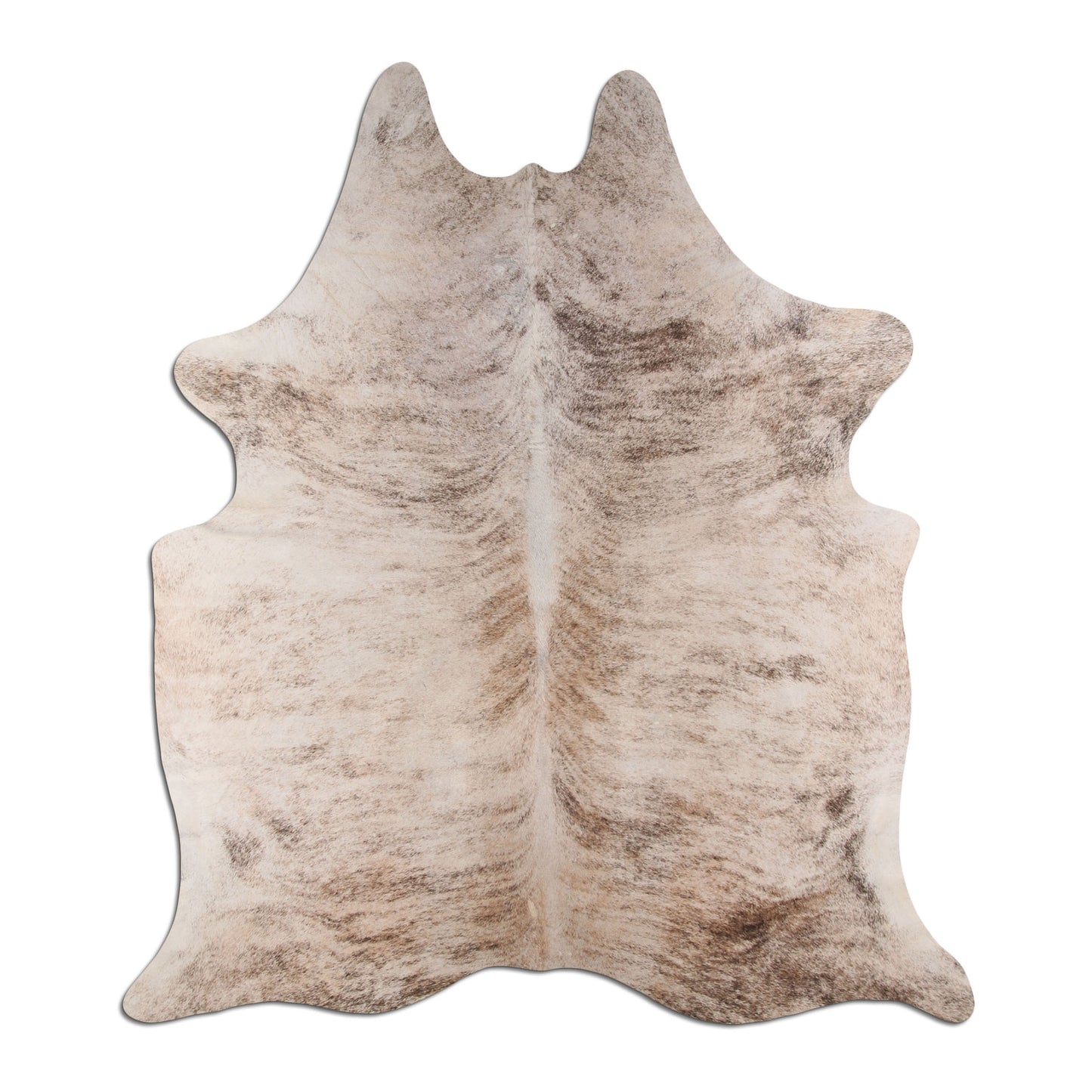 Real Brazilian Leather Cowhide Light Brindle