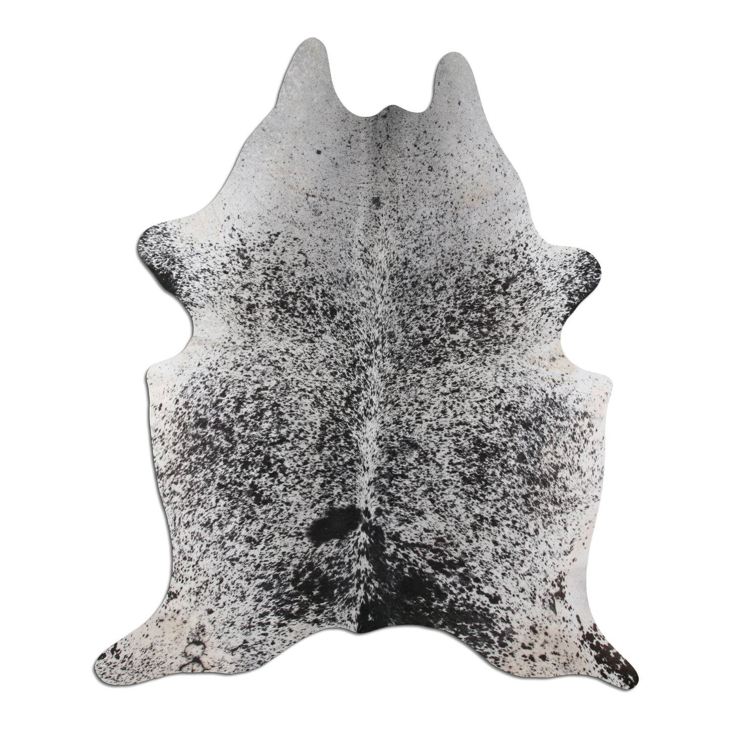 Real Leather Cowhide Salt Pepper Brazilian Hide