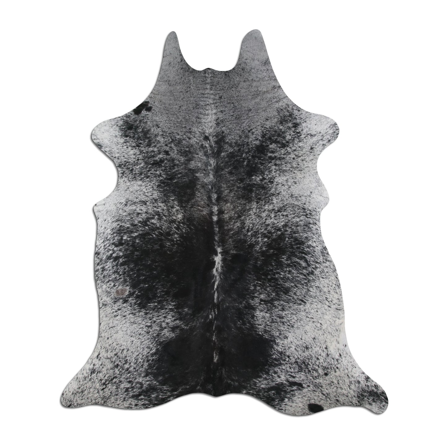 Real Leather Cowhide Salt Pepper Brazilian Hide