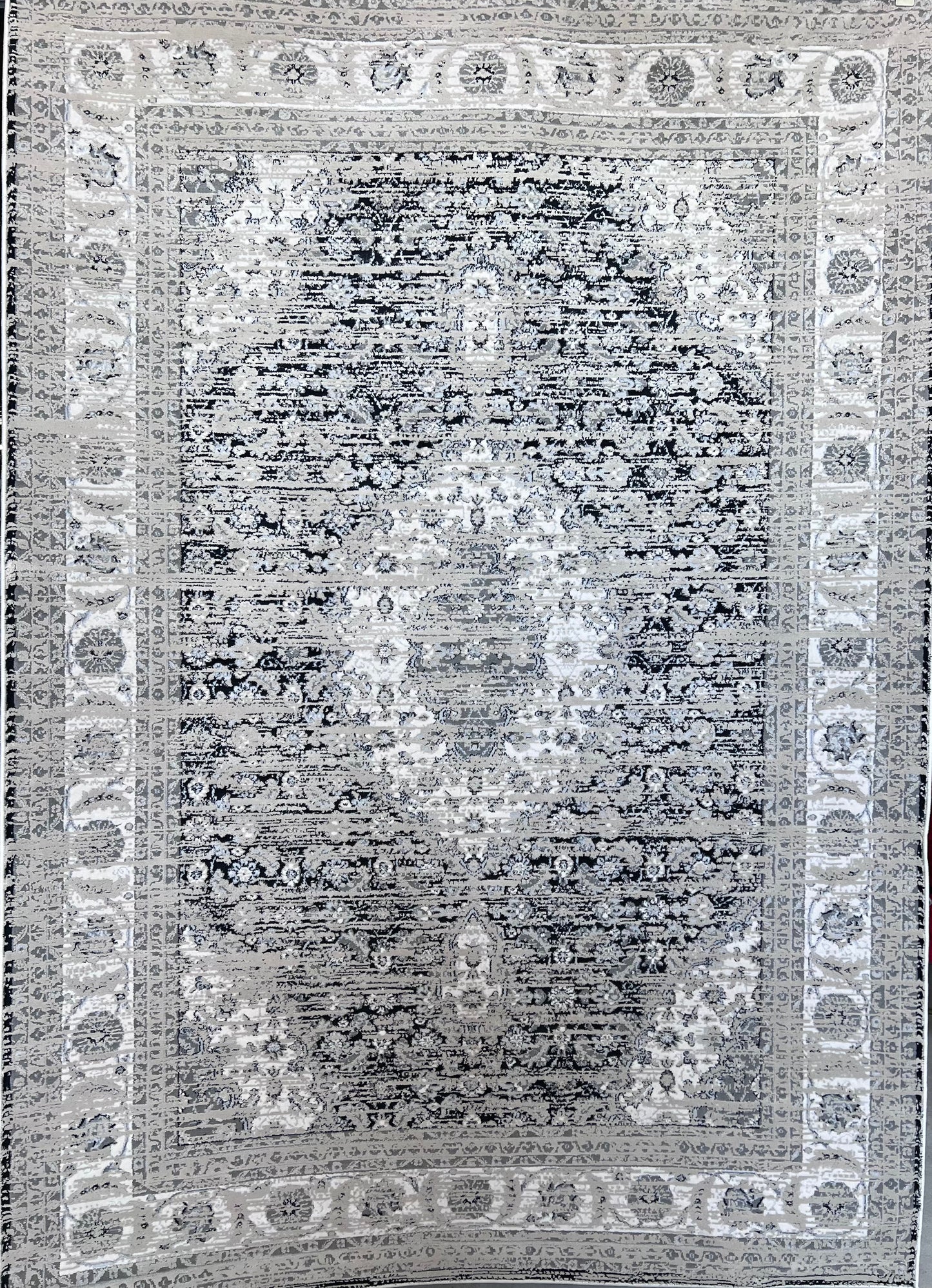 Color-Shift Foldable Flat Weave Area Rug - Shifting Hues Design - Versatile Indoor/Outdoor Rug - Power Loomed with Polypropylene/Polyester Blend - Turkish Craftsmanship - Soft and Durable - Unique Visual Appeal