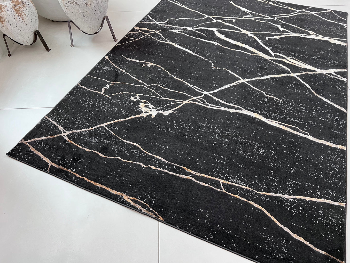 Dynamic Color-Shifting Foldable Flat Weave Area Rug - Transform Your Space!