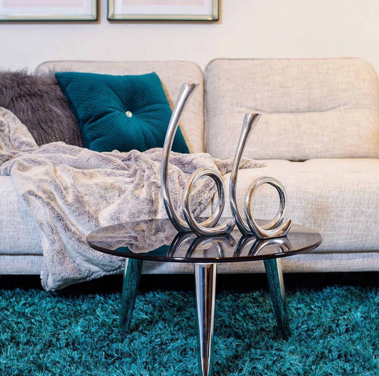 Hand-Tufted Luxe Shag Plush Rug