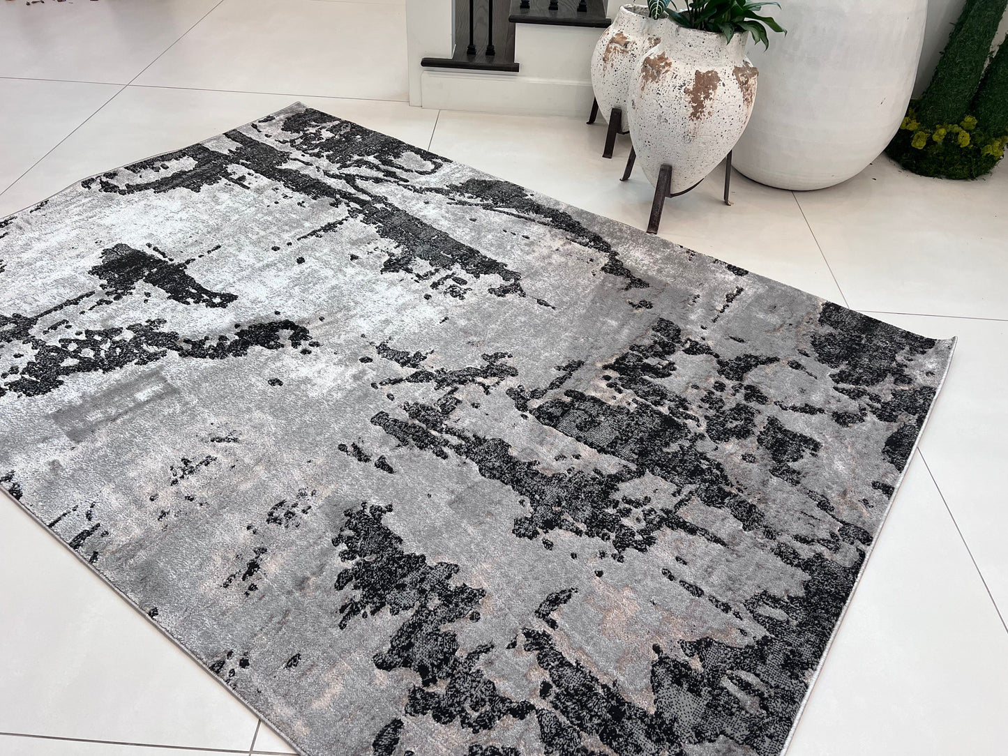 Dynamic Color-Shifting Foldable Flat Weave Area Rug: Elevate Your Space