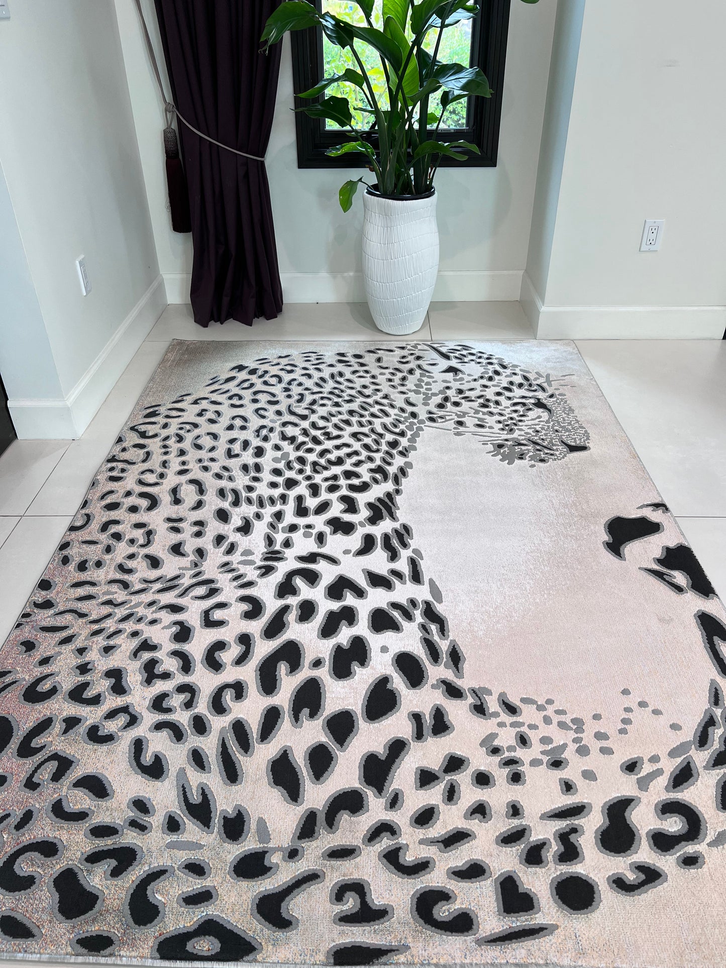 Transformative Shifting Hues: Foldable Flat Weave Area Rug for Dynamic Interiors