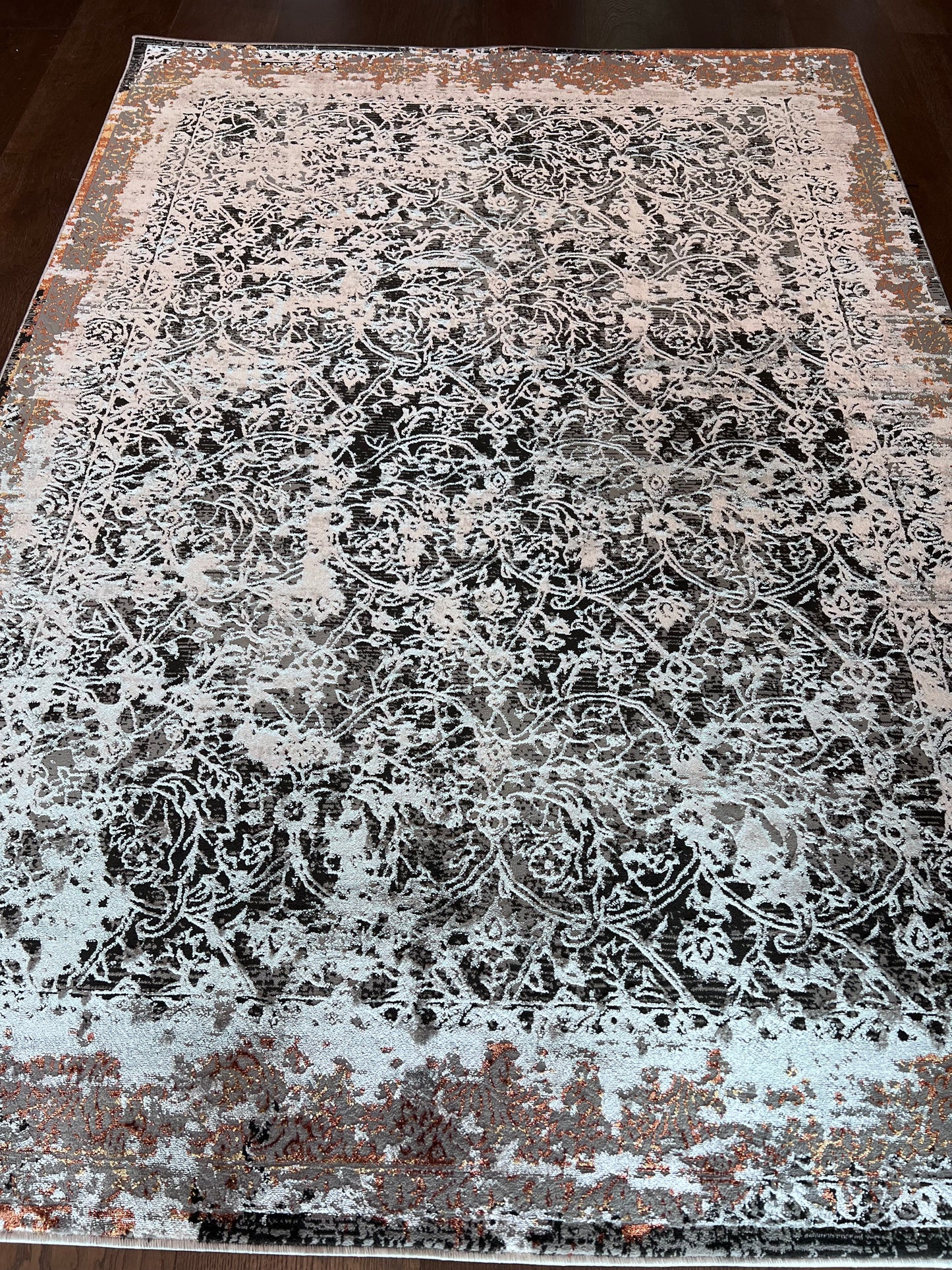 Dynamic Color-Shifting Foldable Flat Weave Area Rug: Transform Your Space with Shifting Hues