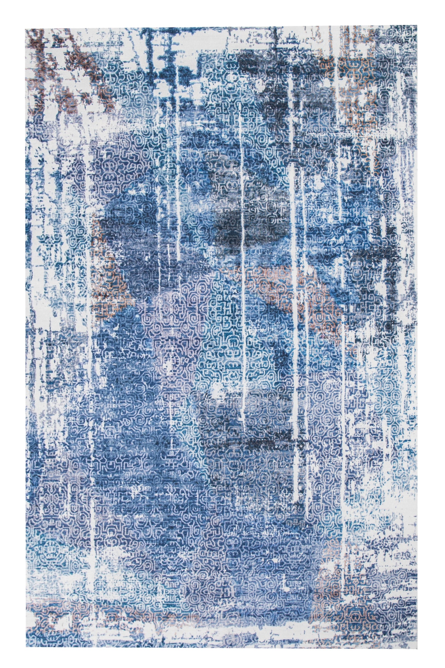 Foldable Anti-Slip Polyester Area Rug | Style #SHAH-21 - Elevate Your Space