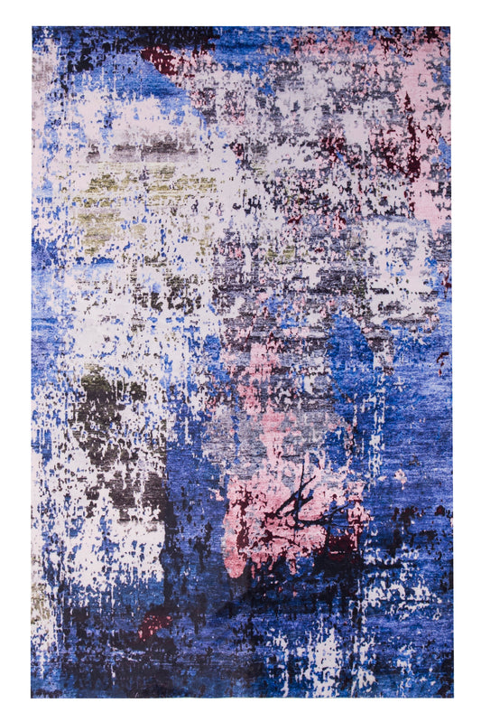 Foldable Anti-Slip Polyester Area Rug | Style# SHAH-22 - Elevate Your Space