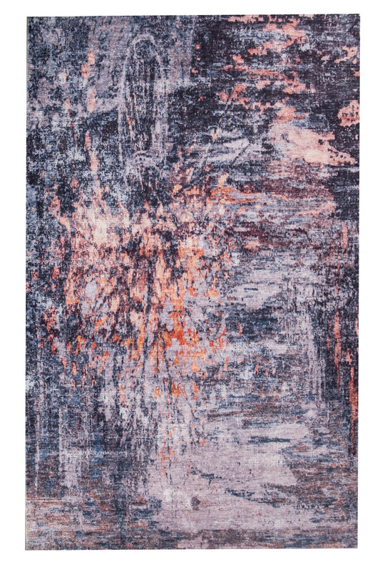 Foldable Anti-Slip Polyester Area Rug | Style# SHAH-23 - Elevate Your Space