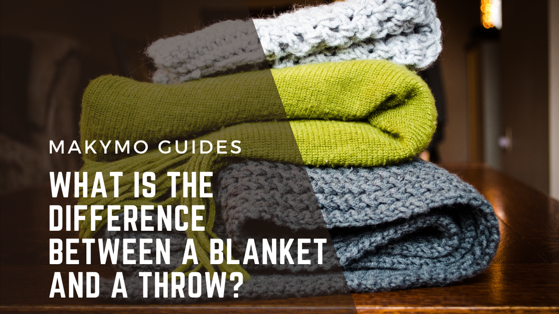 What is the difference between a blanket and a throw? – Makymo
